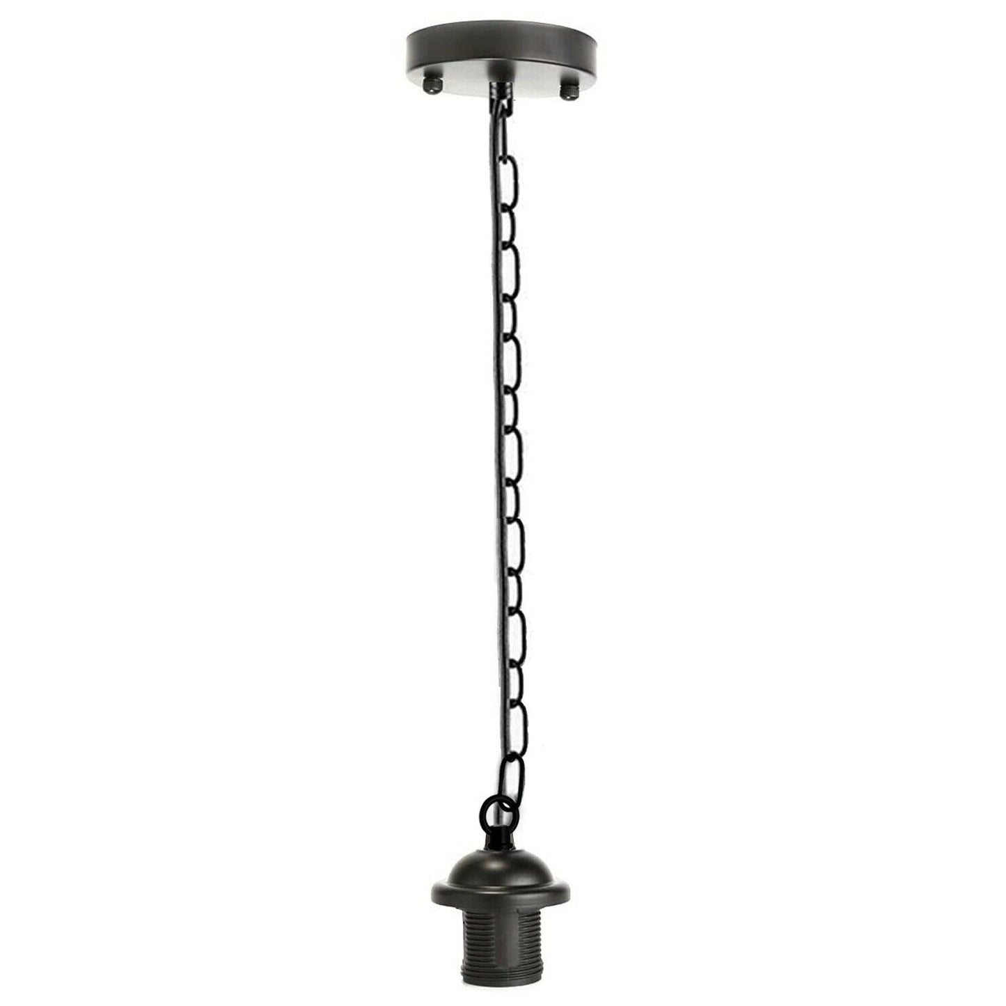 Vintage E27 Pendant Light Fitting Industrial Metal Hanging Lamp~3127