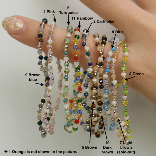 Semi-Precious Gemstone Stretch Bracelet – Natural Stone Bracelet for Women